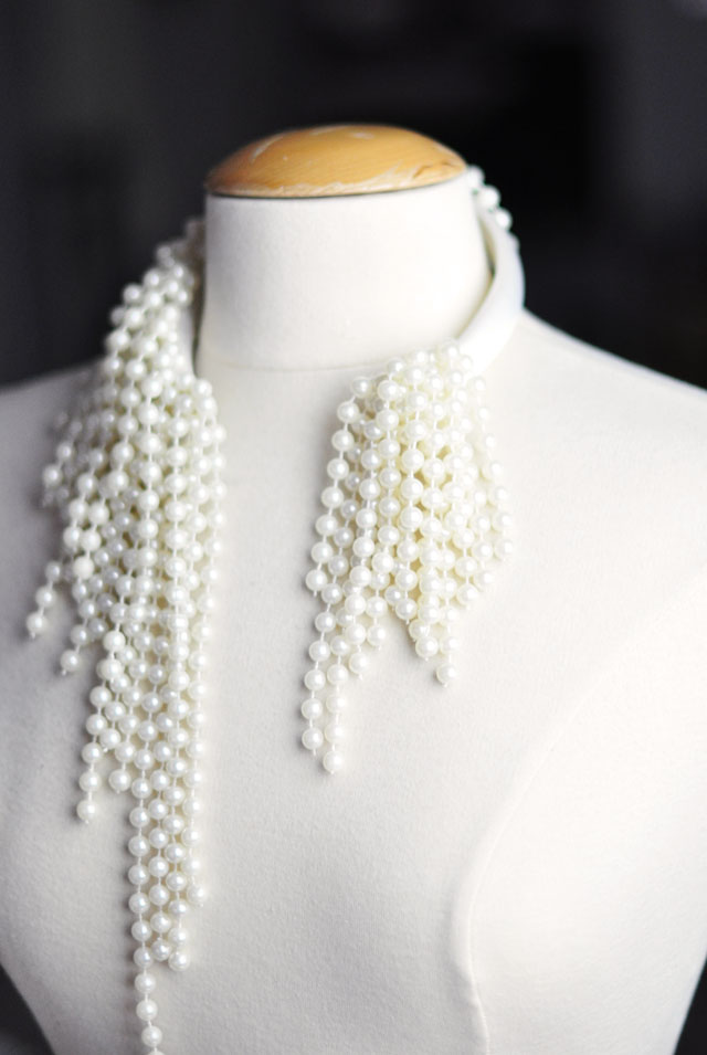 DIY Dior necklace -9