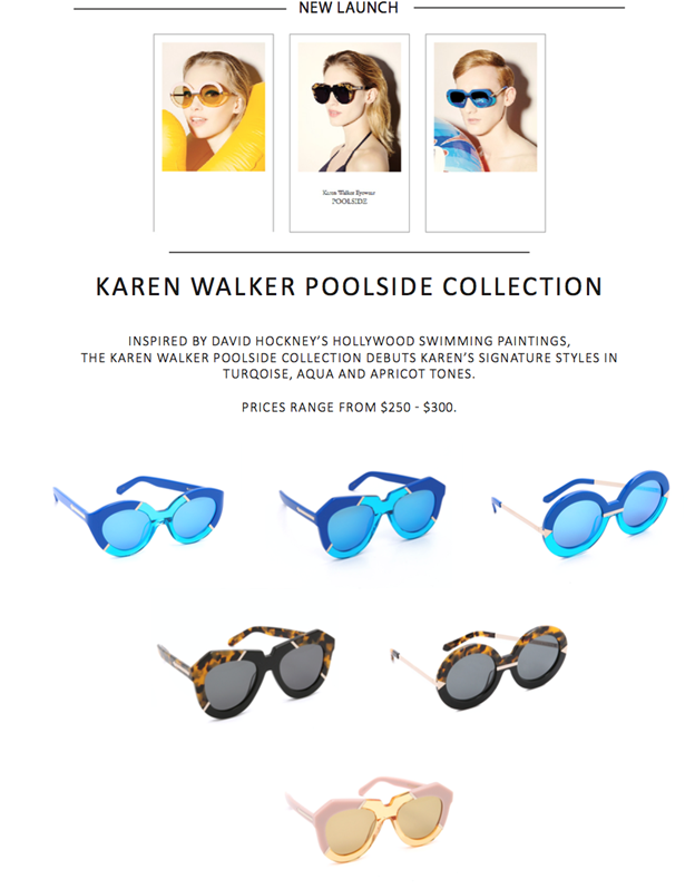 Karen Walker Hockney poolside sunglasses