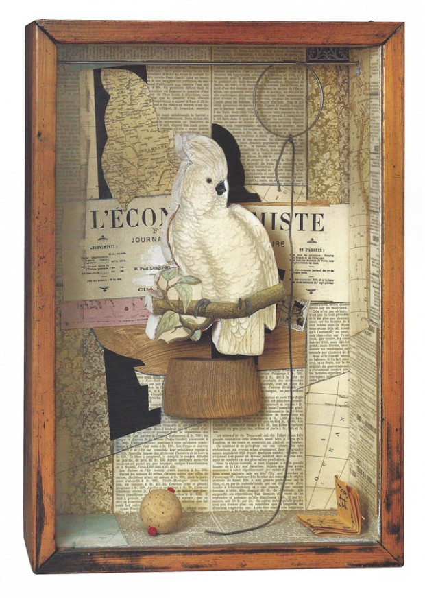 2 Joseph Cornell, A Parrot for Juan Gris, Winter 1953-54_ .