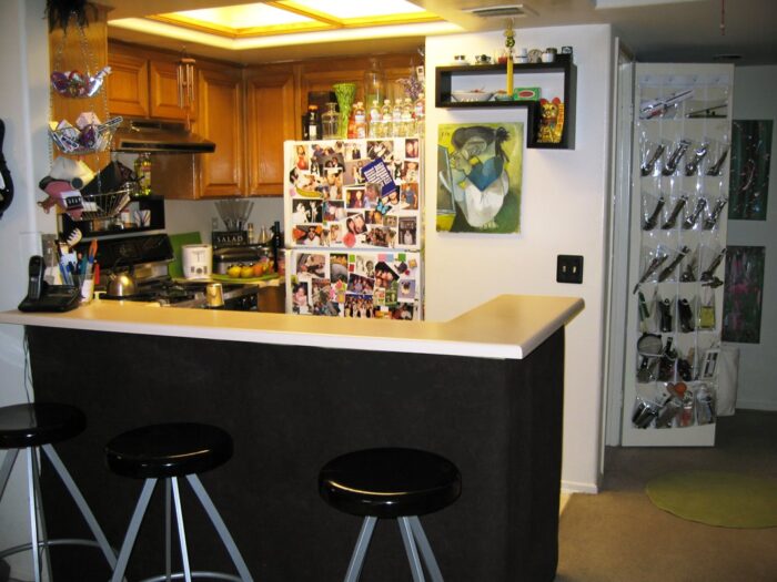 TINY KITCHEN in a townhouse