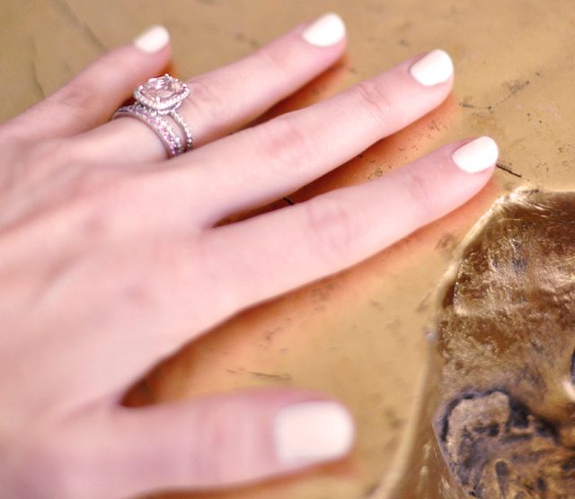 NYE silver and gold manicure glitter nail art