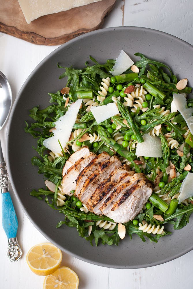 spring salad recipe with chicken