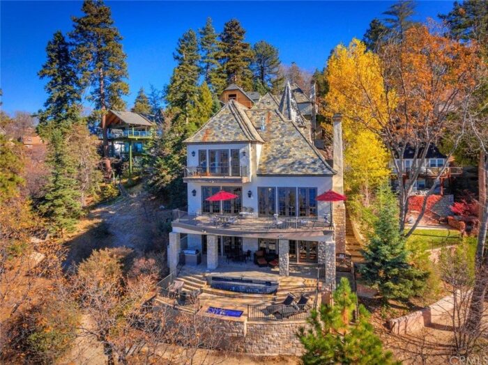 Sammy Hagar's house in lake arrowhead for sale on the lake