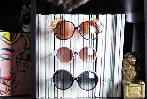 DIY Embellished Sunglasses Tutorial