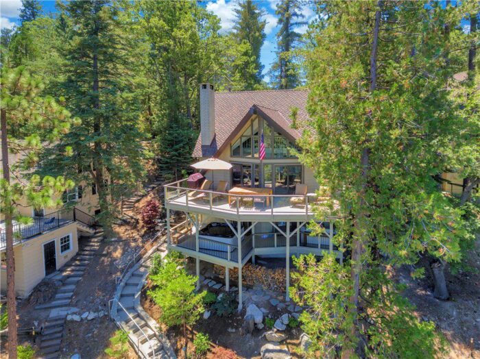 Houses in Lake Arrowhead - Rustic modern A Frame on the lake 