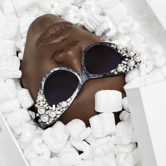 embellished sunglasses - a-morir eyewear