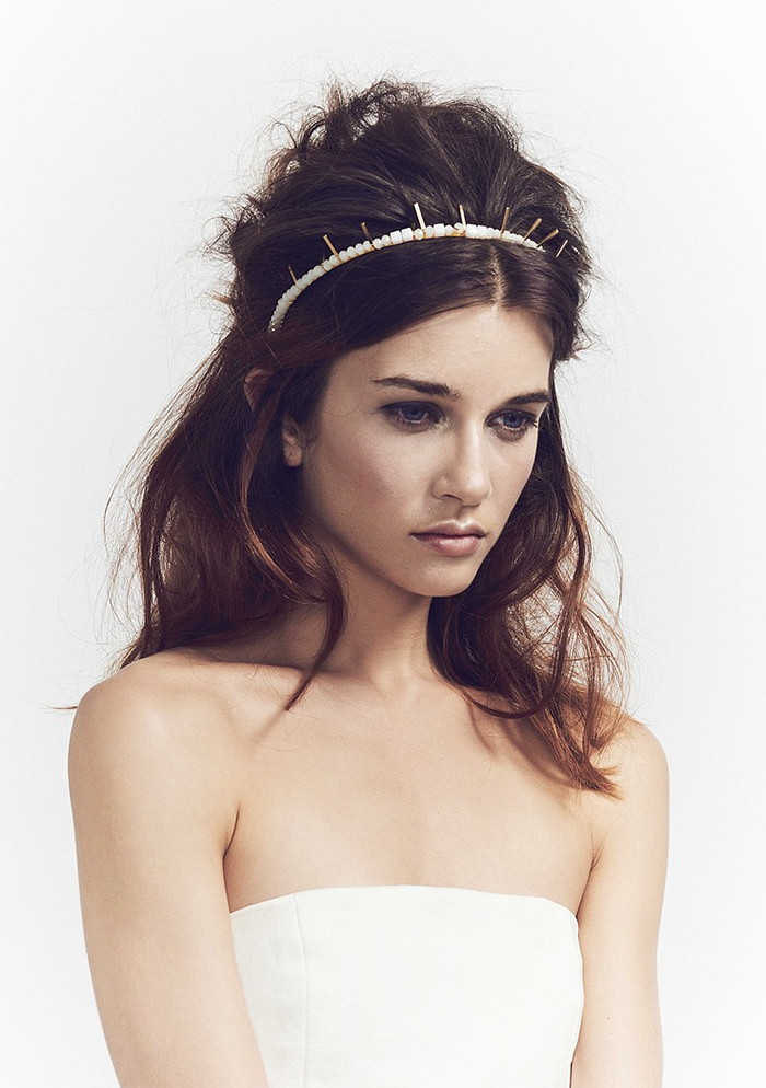 pretty wedding bridal hair accessories by luna bea