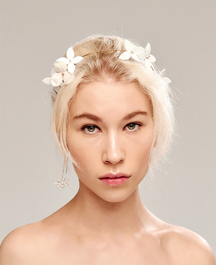 pretty wedding bridal hair accessories by luna bea