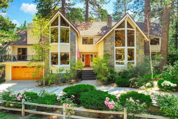homes for sale in lake arrowhead - double a frame house