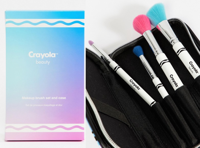 Crayola beauty collection with Asos - brush set