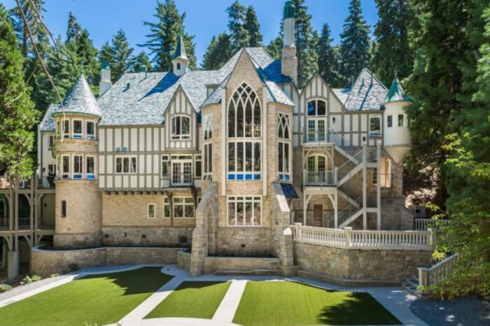 castle in the forest - lake arrowhead estates