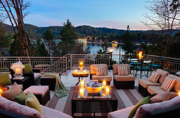 lake front home with incredible view in lake arrowhead california