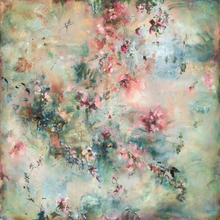 art, artists, artist spotlight, large scale paintings, dreamy art, chris rivers artist, abstract art