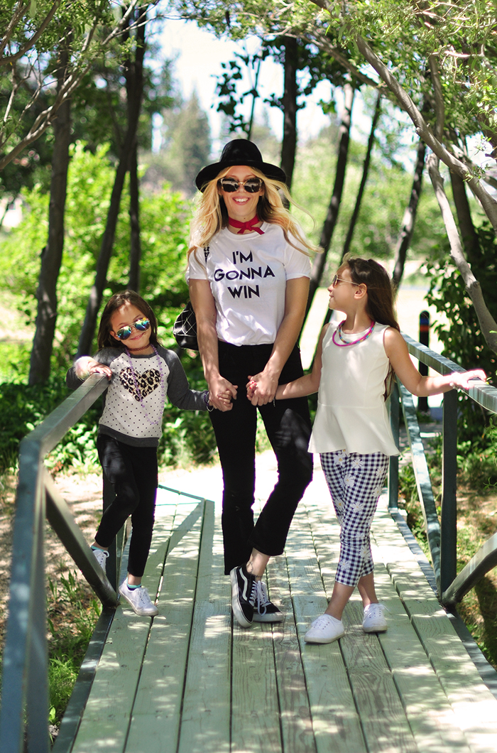 Style with kids at the park in Lake Arrowhead