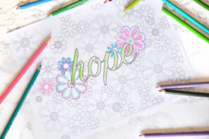 DIY-ish // Fun Printable Coloring Art Prints – Digital Downloads