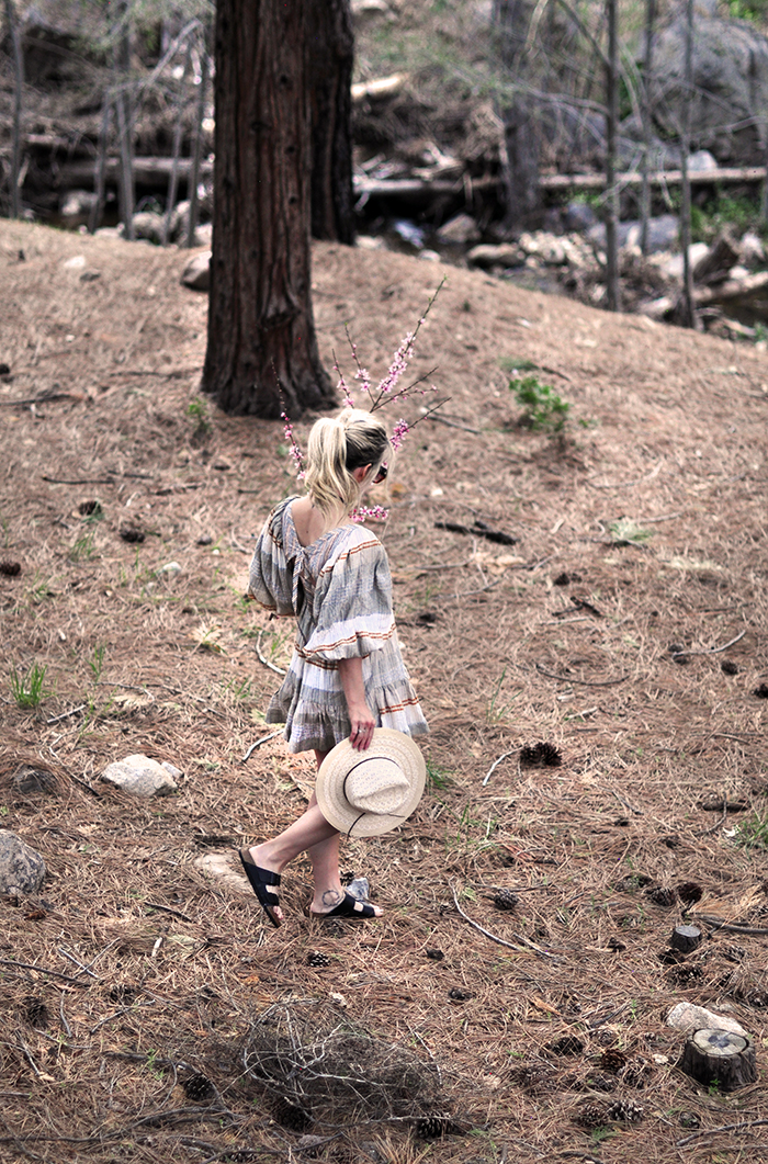 the new house dress, boho summer dress, adventures in the mountains, lake arrowhead