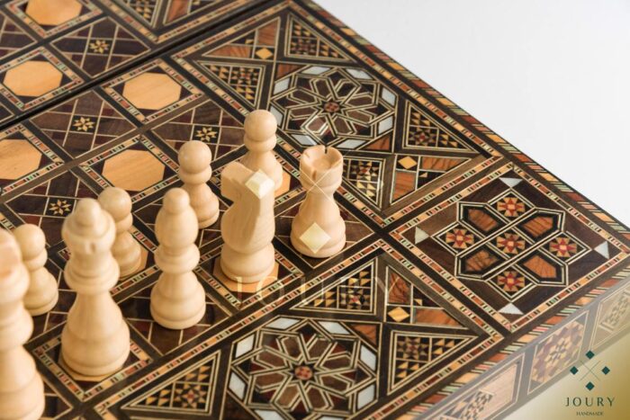 Mosaic chess set