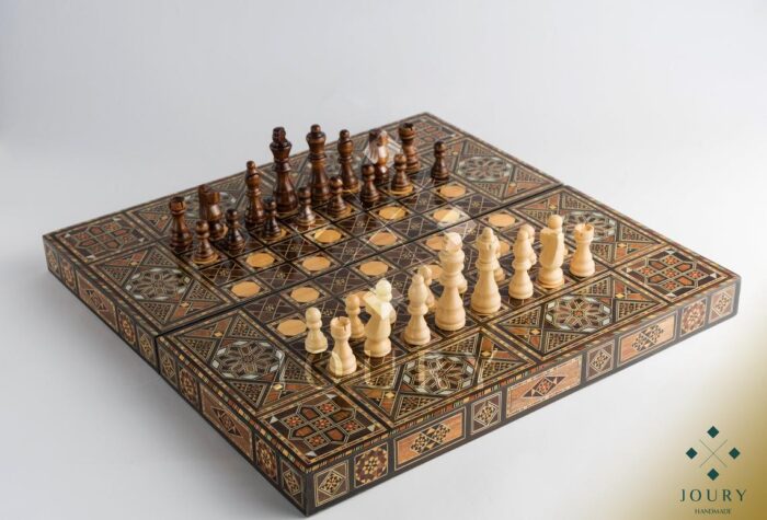 Mosaic chess set