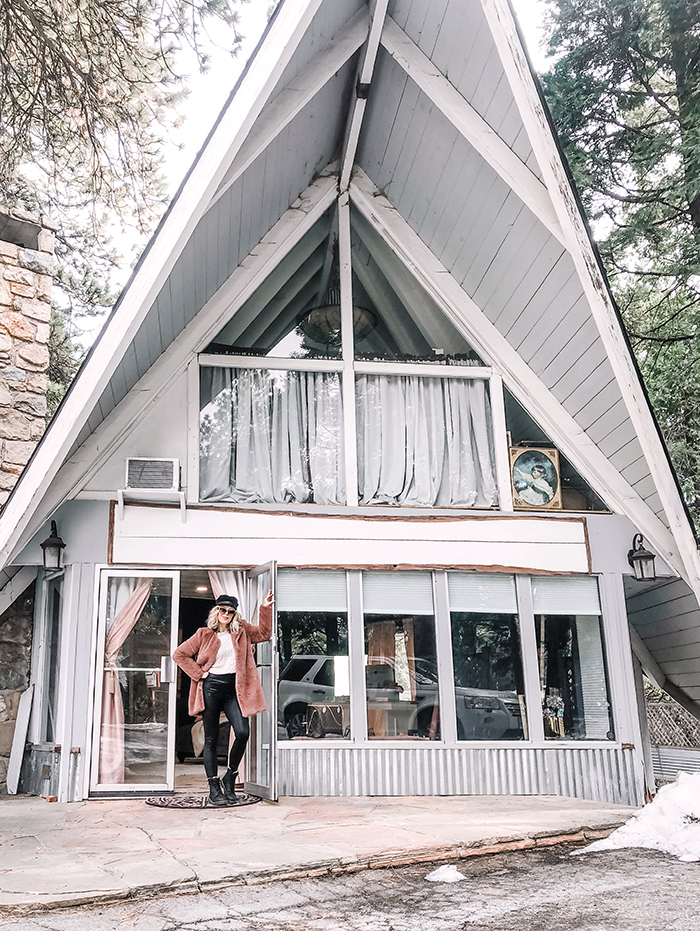 mountain a-frame, love maegan's office, lake arrowhead