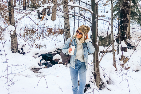 love maegan outfits in the snow, winter style, lake arrowhead