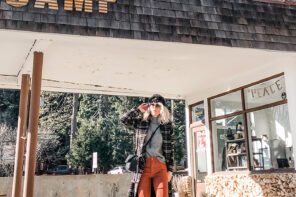 winter style-basecamp general store-lake arrowhead-sky forest