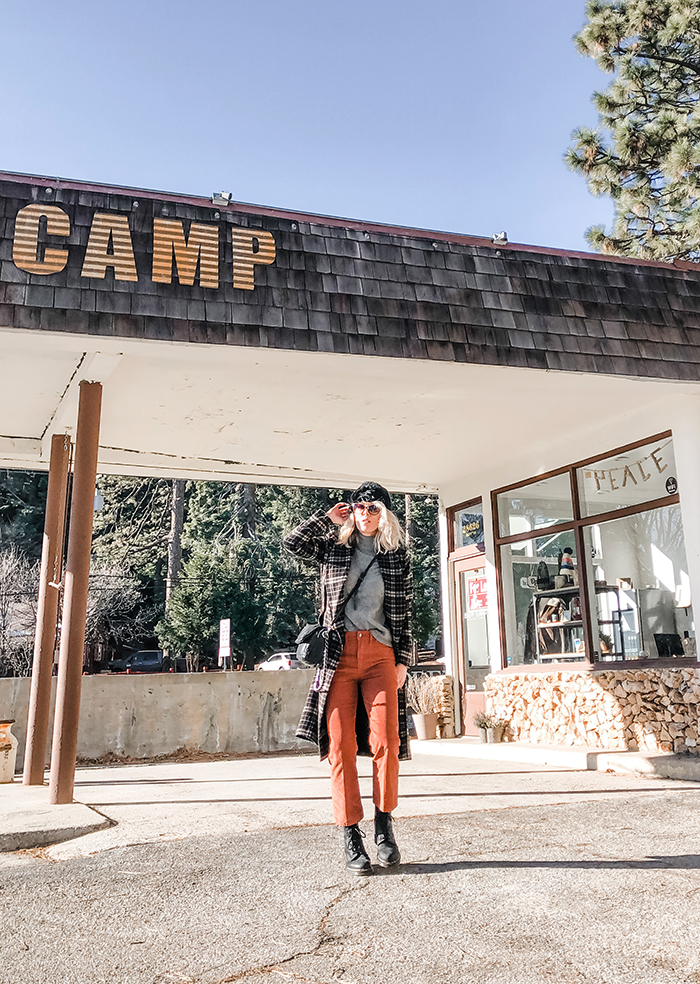 winter style-basecamp general store-lake arrowhead-sky forest