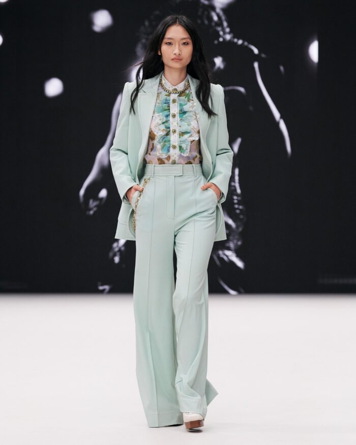 retro boho chic fashion - Zimmermann fall 2021 runway in concert collection