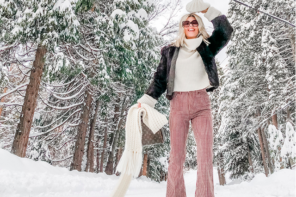 70s look, winter style, lake arrowhead, snow day, winter, snow outfits, life in lake arrowhead