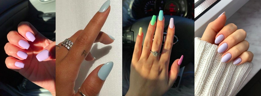 pastel nails-2021 nail art trends