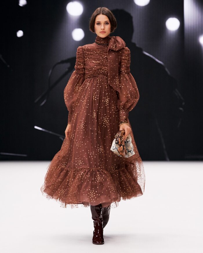 retro boho chic fashion - Zimmermann fall 2021 runway in concert collection