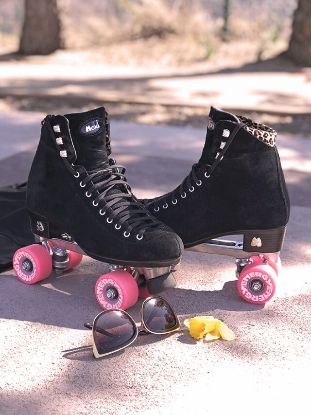 Roller Skating // Black Moxi Panthers Skates …love Maegan