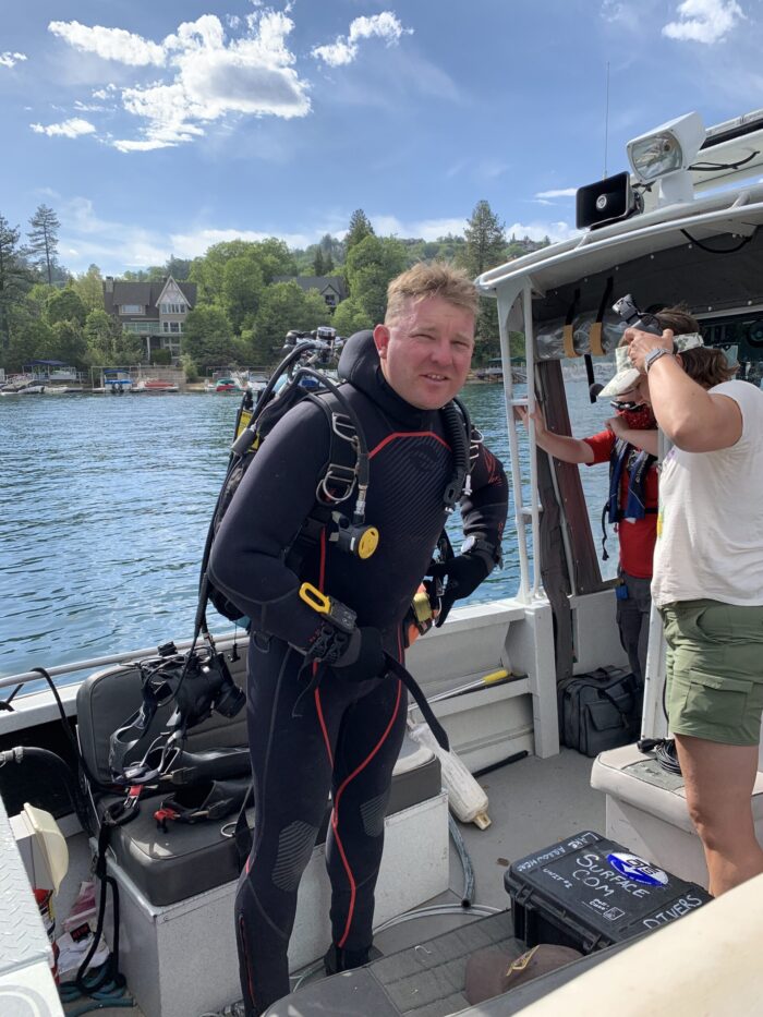 Lake Arrowhead Diver, dropped or lost something in the lake, diver to recover lost items in lake arrowhead