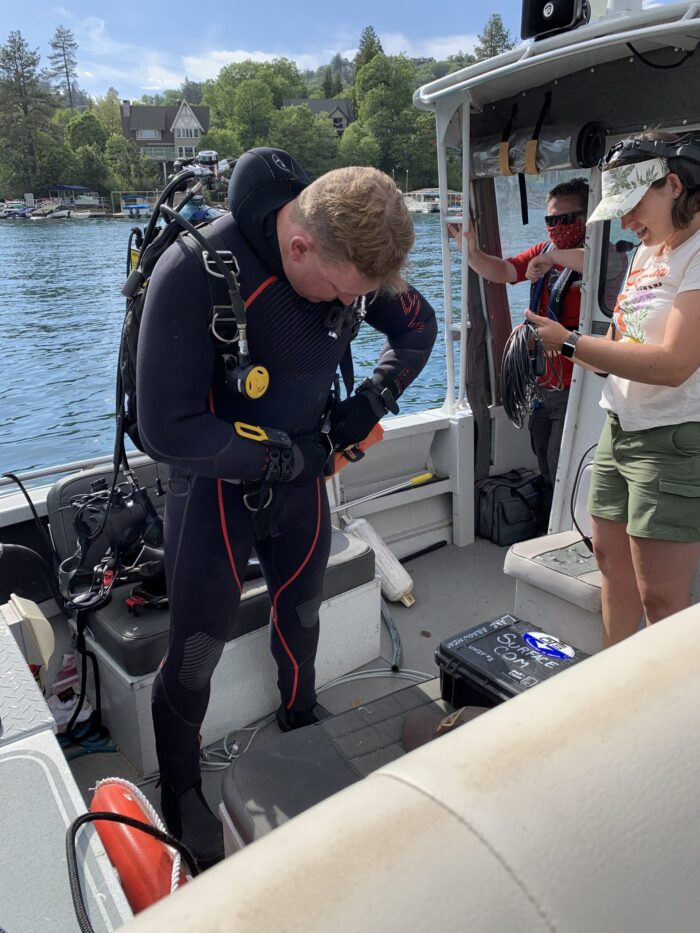 Lake Arrowhead Diver, dropped or lost something in the lake, diver to recover lost items in lake arrowhead