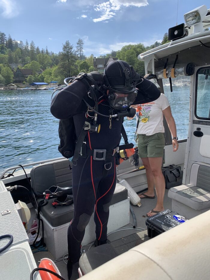 Lake Arrowhead Diver, dropped or lost something in the lake, diver to recover lost items in lake arrowhead