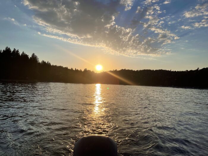 sunset on the lake, lake life, lake arrowhead, pretty sunsets