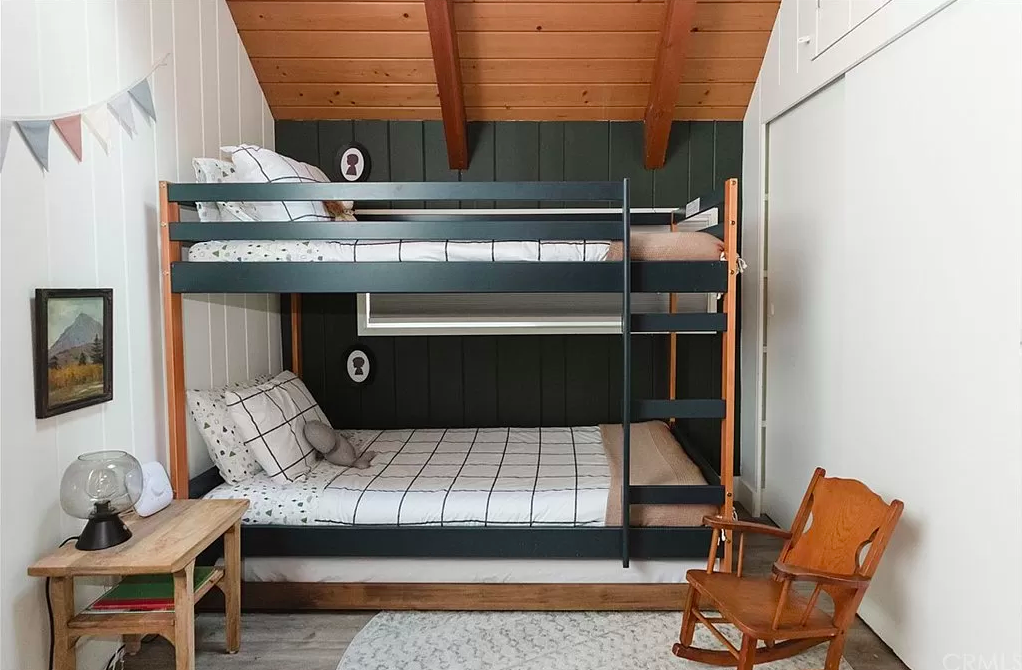 bunk beds loft room for kids in mountain house