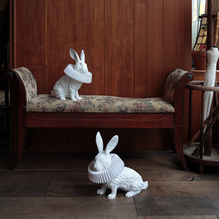 bunny lamps, rabbit lamps, rabbit sculpture lamps, cute lamps, animal lamps, spring