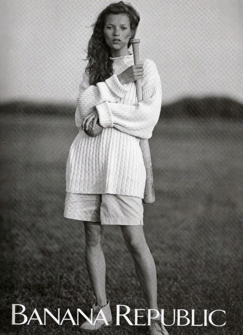 Kate Moss for Banana Republic, 1992