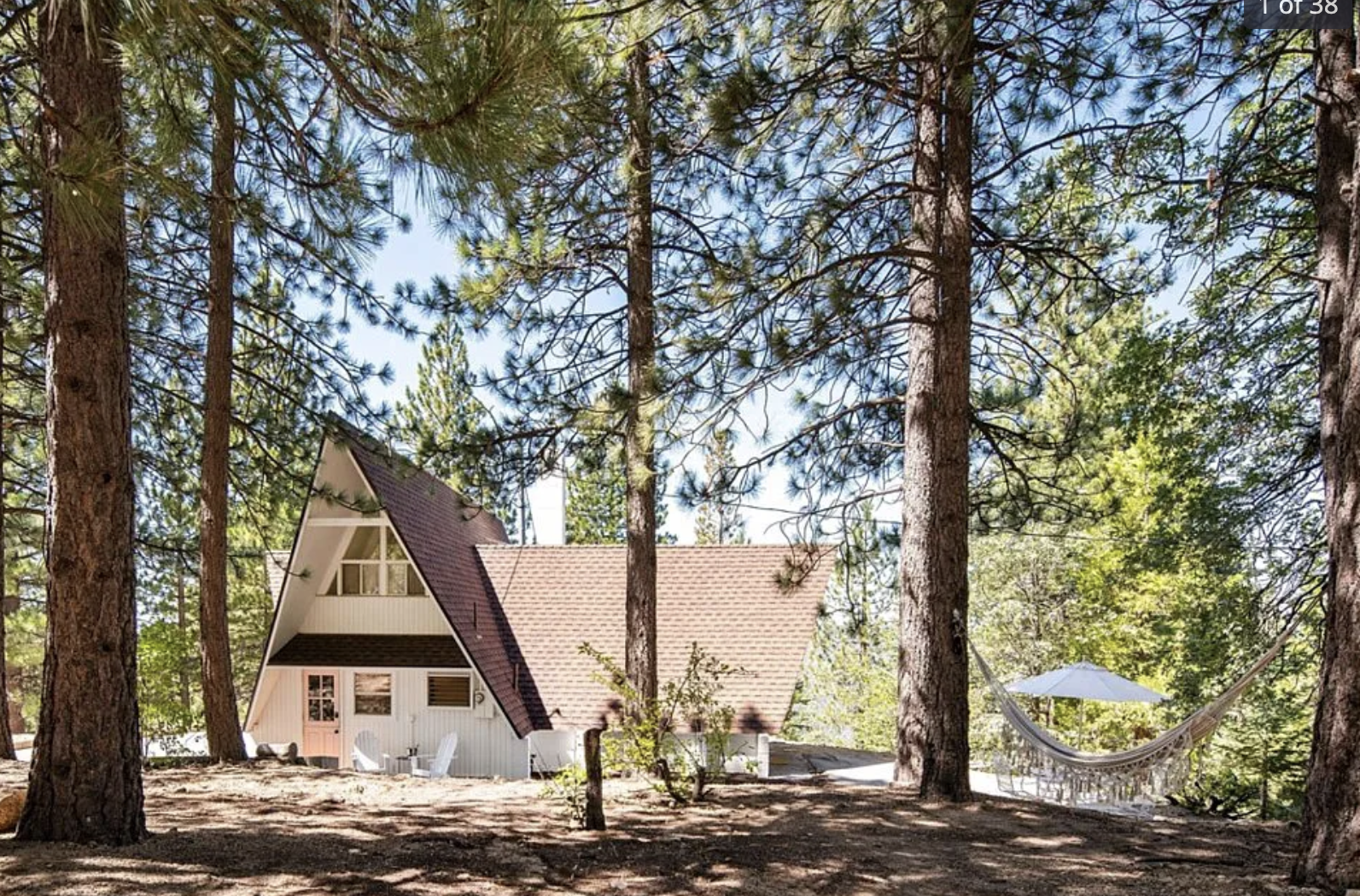 little apple mountain a-frame in lake arrowhead running springs forest