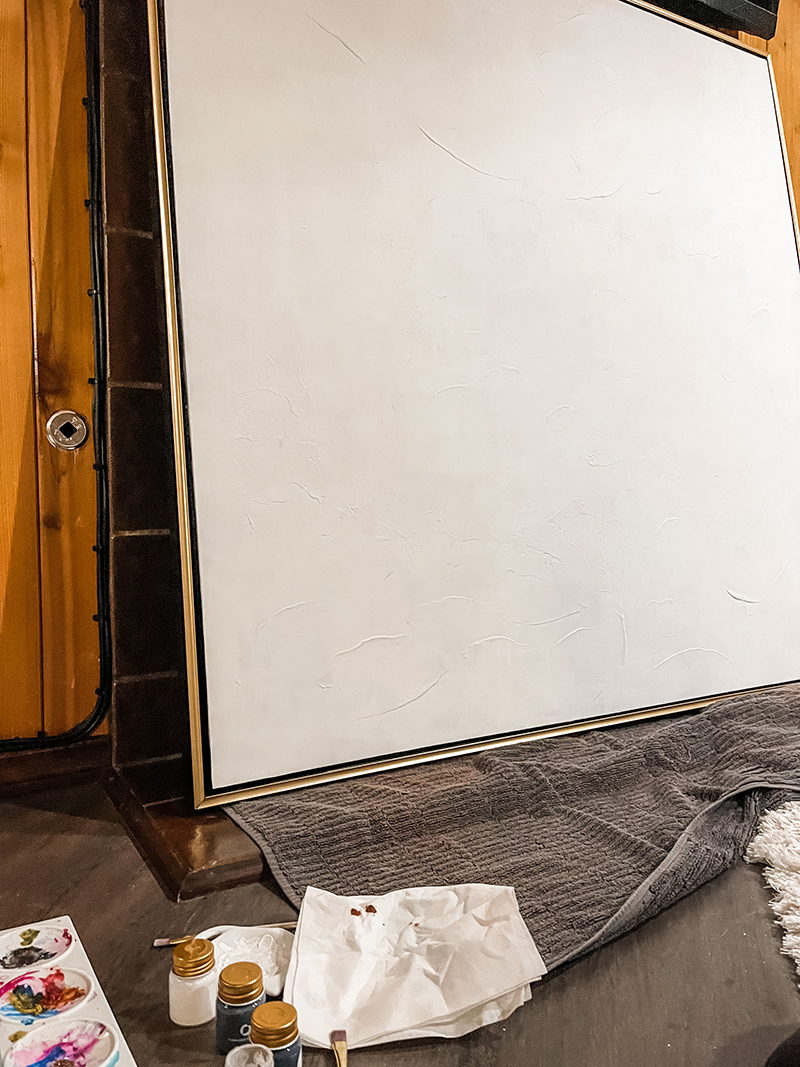 what to paint on a blank canvas