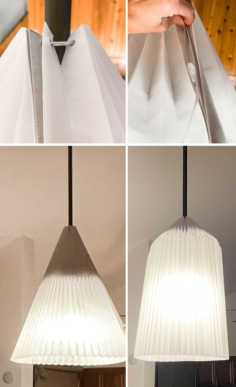 How To Turn a Ceiling Fan into a Pendant Lamp without Re-wiring diy renter hack