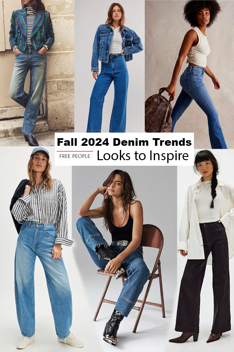 fall denim trends - free people looks to inspire your fits