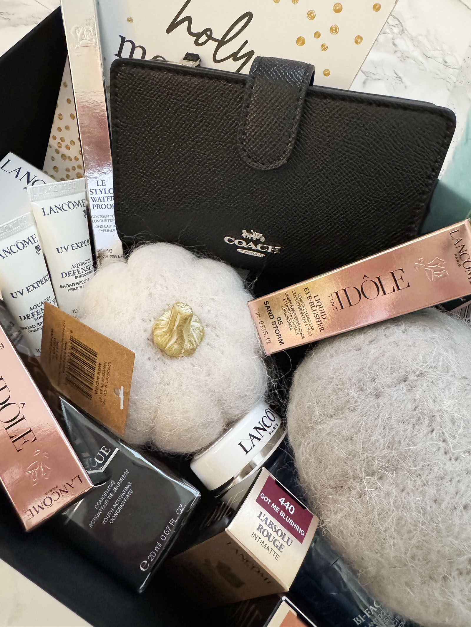 GIVEAWAY! Coach Wallet, Lancome Beauty + Makeup and More! Valued at $500