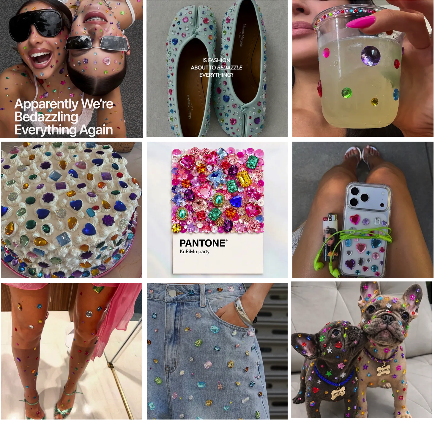 Bedazzled Crocs / DIY Gemstone Jibbitz Shoe Charms - gemmaxxing, whimsymaxxing