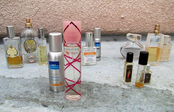 favorite perfumes -vanilla scents