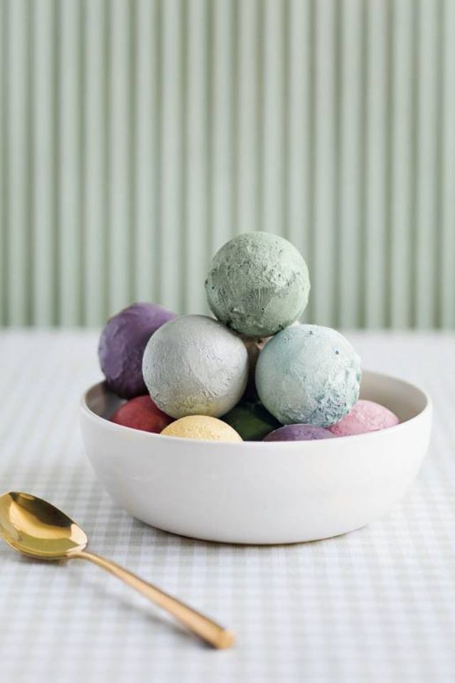 ice cream balls