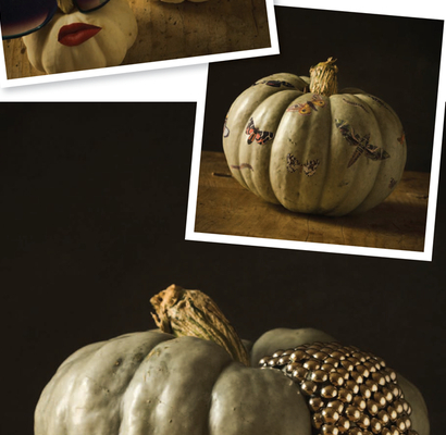Decorating Chic Pumpkins for Halloween