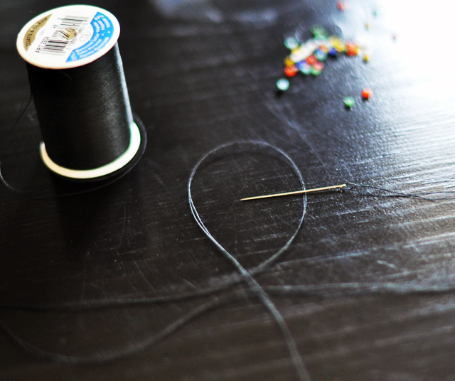 DIY Hanging Bead Hair Clips