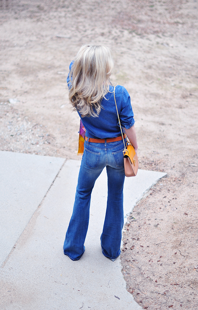 70s denim on denim