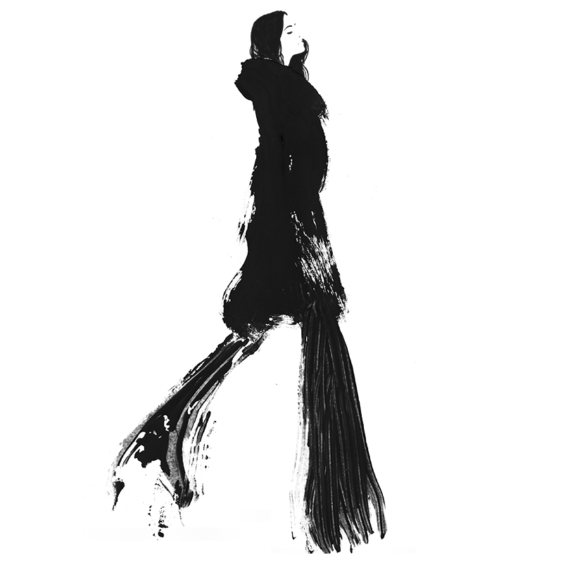 Artist Spotlight // Judith van den Hoek Fashion Illustrations | ...love ...